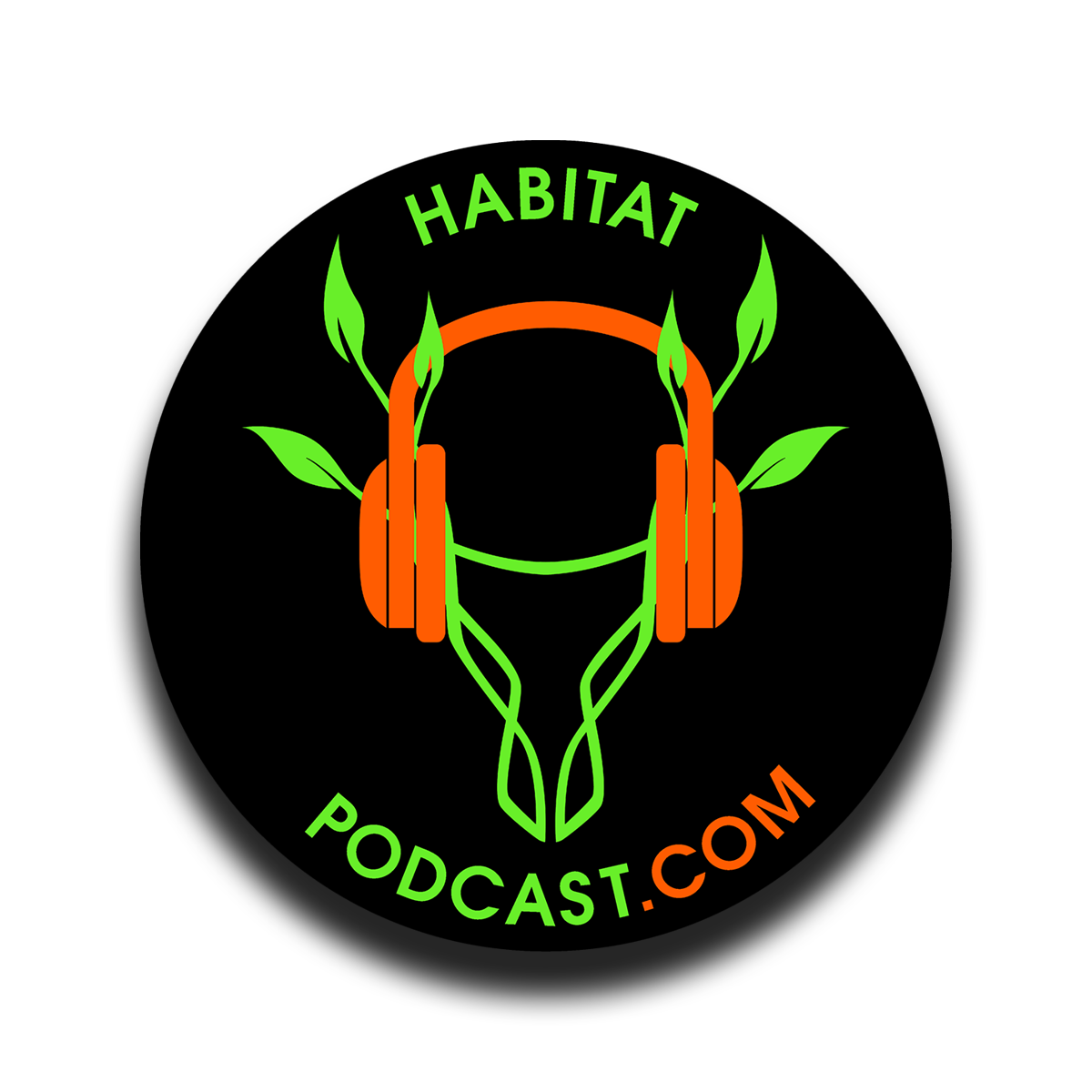 5″ Habitat Podcast Original Decal