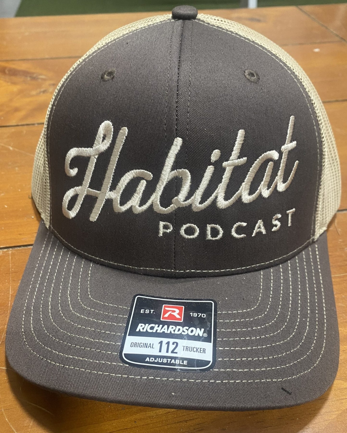 Habitat Podcast Stitched Logo Hat